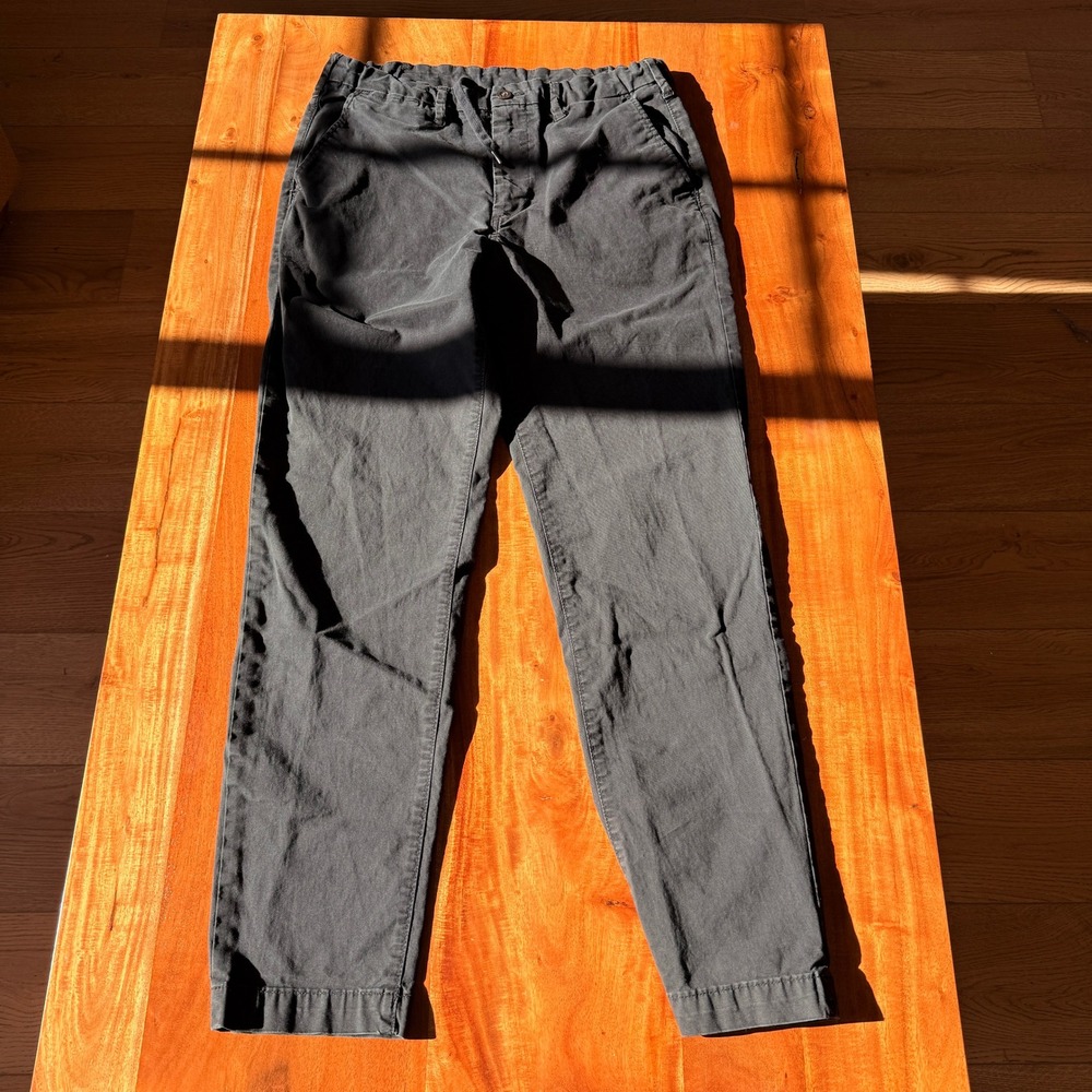 American Eagle Men's Flex Chino Black Pants‎ Size 32x34